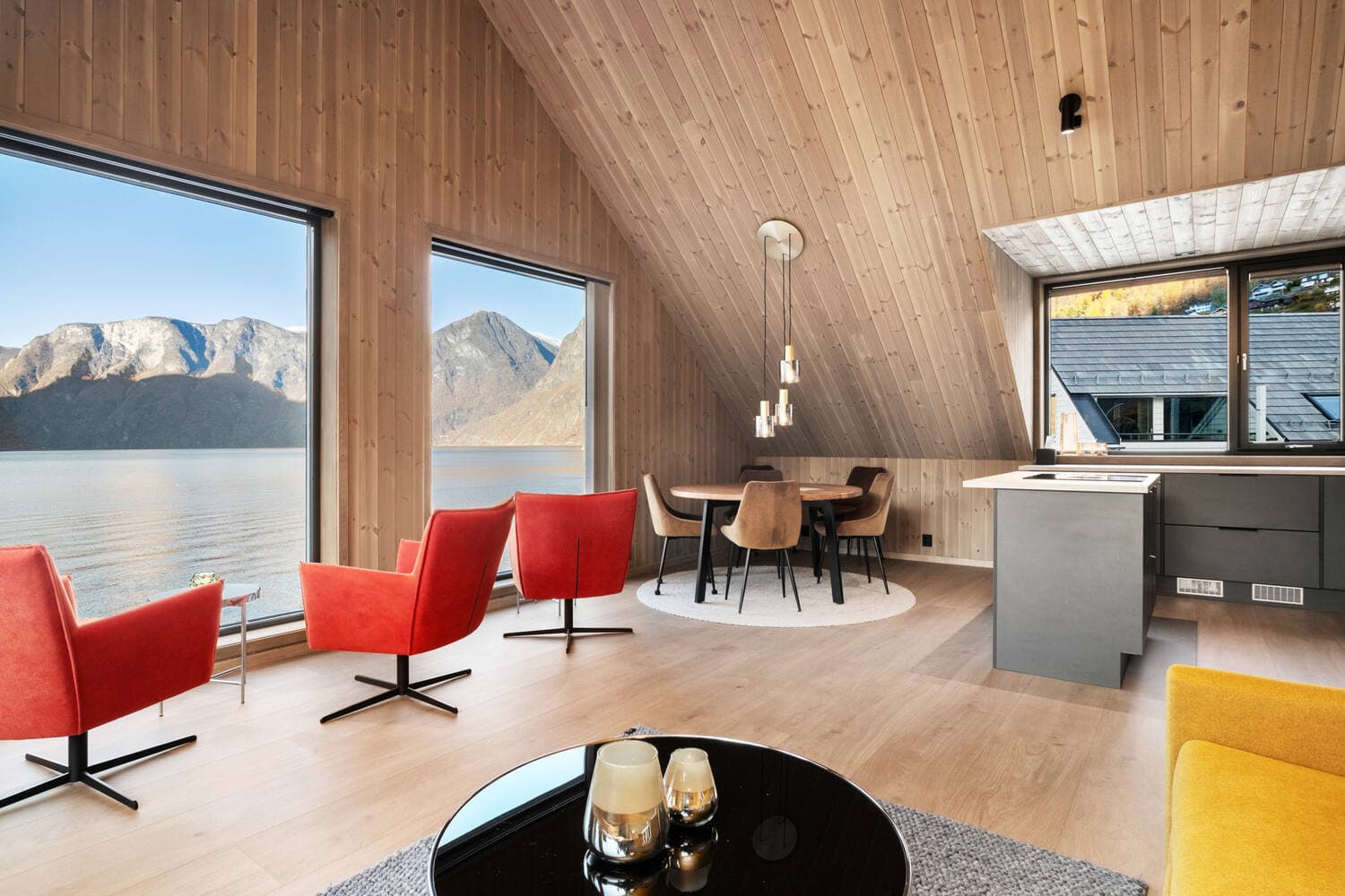 wohnung mit fjordblick norwegen aurland